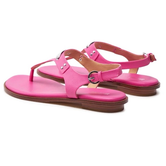MICHAEL KORS logo plate thong sandals💖💖 - Picture 3 of 8